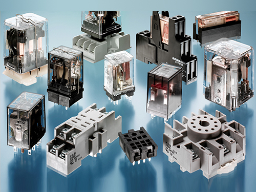 Relay accessories, sockets and clamps